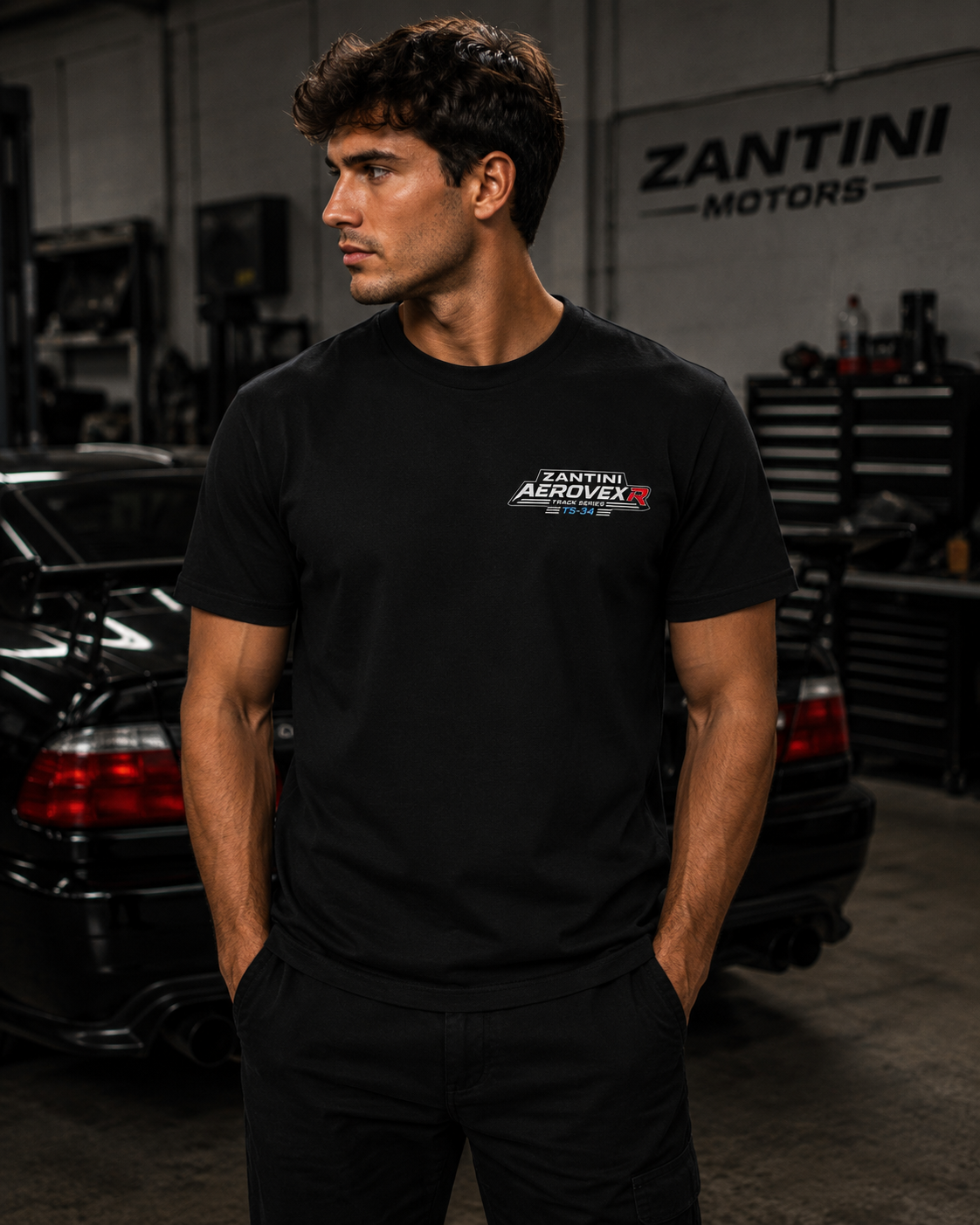 ZANTINI AEROVEX R TS-34 — Motorsport Division Tee