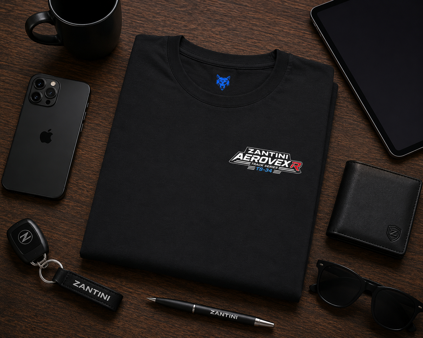 ZANTINI AEROVEX R TS-34 — Motorsport Division Tee